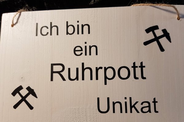 Holzschild "Ruhrpott